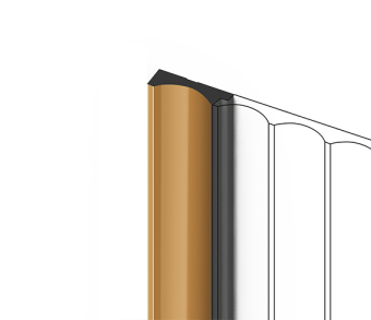 Финишний молдинг HI WOOD